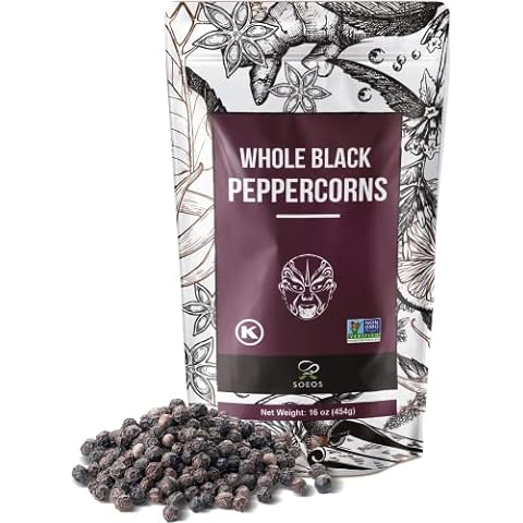 McCormick Whole Black Pepper, 17.5 oz Pepper & Peppercorns