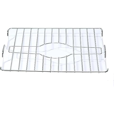 sofinni Kitchen Sink Protector White Sink Grate Insert Grid Sink