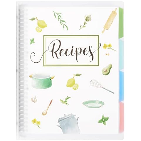  JUBTIC Recipe Book to Write in Your Own Recipes,7 x