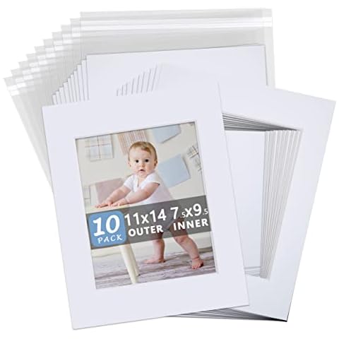 Woodburn's Stencil Shop 18x24 Signature Picture Mat Cut for 11x14  Picture-Perfect for Anniversaries, Weddings and More
