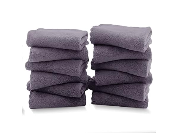 Infinitee Xclusives Premium White Hand Towels 6 Pack, 16x28 Inches, Hotel  and Spa Quality, Highly Absorbent