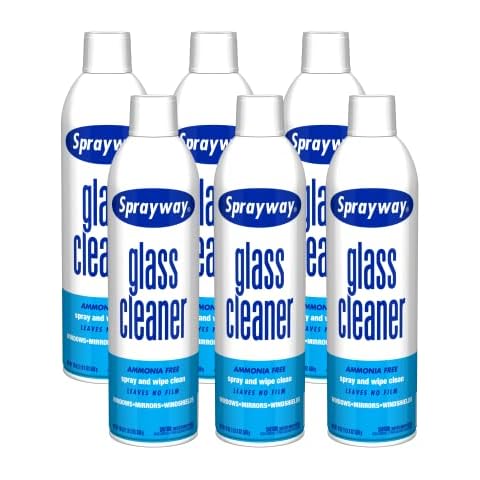 Sprayway Glass Cleaner, 19 oz. cans (Choose Pack Size)