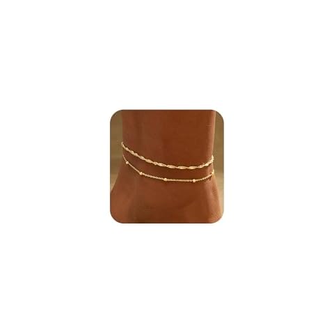 Stackable Anklets for Women