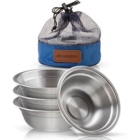 Hydro Flask Outdoor Kitchen Bowl - Stainless Steel Dinnerware Reusable  Camping Gear Mess Kit - Dishwasher Safe, BPA-Free, Non-Toxic 1 Qt Birch