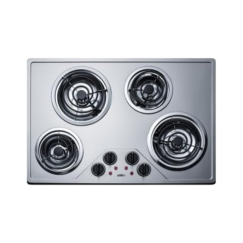 Stainless Steel Electric Cooktops