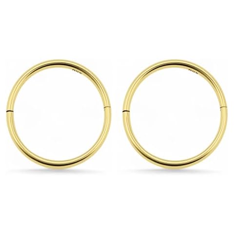 Sterling Silver Body Piercing Rings for Men