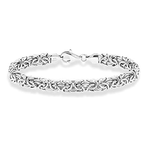 Sterling Silver Link Bracelets for Women