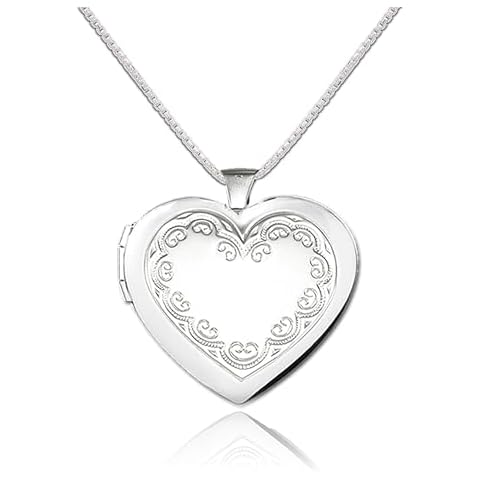 Sterling Silver Lockets for Girls