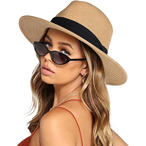 Straw Fedoras for Women