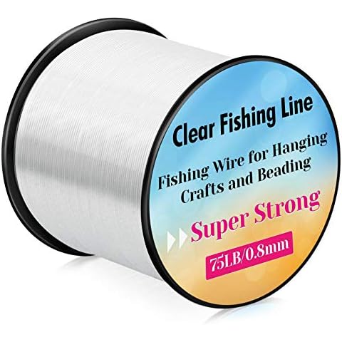  anezus Fishing Line Nylon String Cord Clear