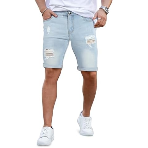 Summer Denim Shorts for Men