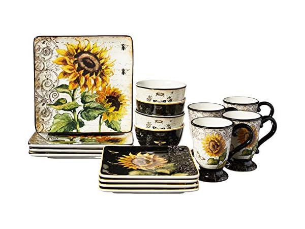 The 10 Best Sunflower Dinnerware Sets of 2024 (Reviews) - FindThisBest