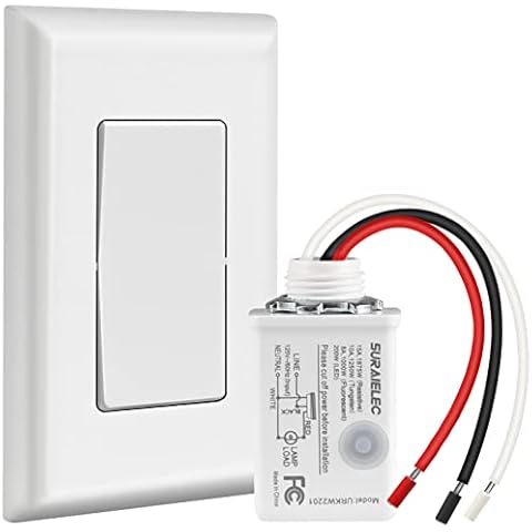 Wireless Wall Switch Remote Control Outlet, No Wiring, 100Ft RF Range,  Pre-Progr