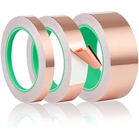 3M™ Conductive Copper Foil Tape 3313, Copper, 2 in x 18 yd, 3 mil, 24  Rolls/Case
