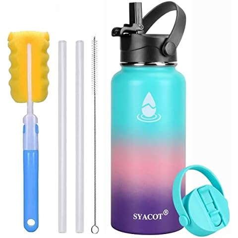 RTIC 26 oz Vacuum Insulated Water Bottle, Metal Stainless Steel Double Wall  Insulation, BPA Free Reusable, Leak-Proof Thermos Flask for Hot and Cold  Drinks, Travel, Sports, Camping, Beach 