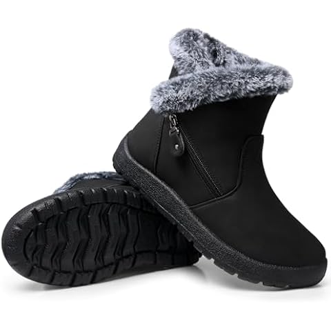 Synthetic Platform Boots for Women