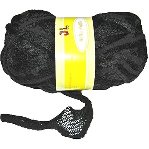 JubileeYarn Ruffle Chiffon Ribbon Yarn - Variety Pack - 3 Skeins  (100g/skein)