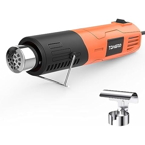 Mini Heat Gun Dual-Temperature 392℉ & 662℉ Hot Air Gun Multi-Purpose  Electric Heating Tools Shrink Pen for Crafts, Shrinking PVC, DIY,  Embossing, Stripping Paint 
