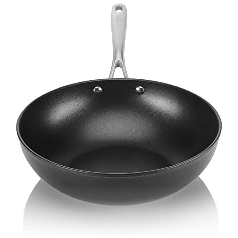 TECHEF - CeraTerra 8 & 12 Ceramic Nonstick Frying Pan Skillet, (PTFE,  PFAS, and PFOA Free), Dishwasher Oven Safe, Stainless Steel Handle