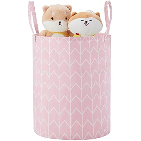 HIYAGON Baby Laundry Basket Baby Hamper for Nursery Boy and Girl Cute Kids  Toy Storage Basket Organizer Bins Safari Animal Room Decor(Colorful  Animals)