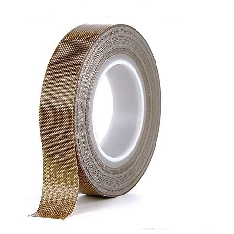 High Temperature Tape Heat Resistant Tape Heat Transfer Tape for  Sublimation No Residue 10mm X 33m 108ft (Yellow-2 Roll)