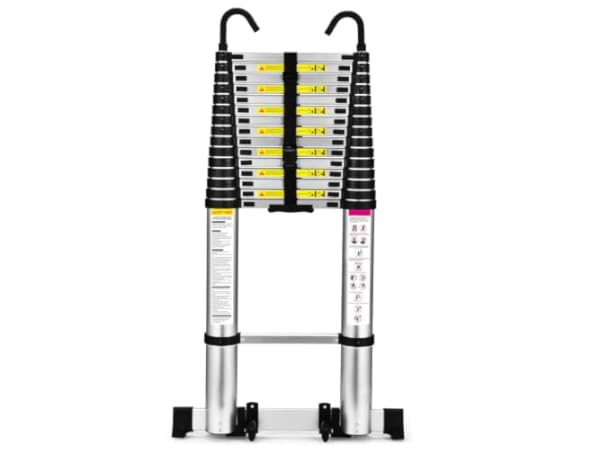 The 10 Best Telescoping Ladders With Wheels Of 2024 (Reviews ...