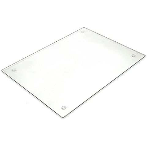 Tempered Glass Cutting Board – Long Lasting Clear Glass – Scratch  Resistant, Heat Resistant, Shatter Resistant, Dishwasher Safe. (XLarge  16x20)