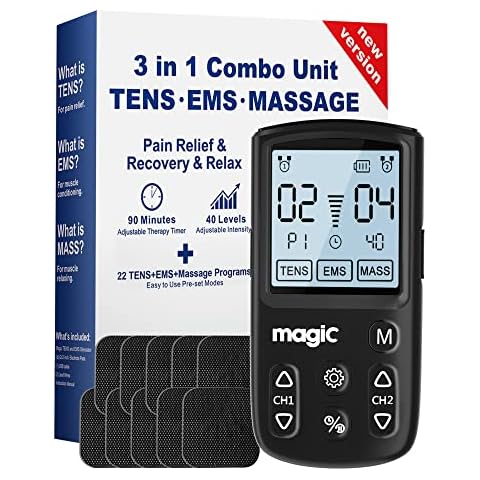My Savvy Review Of The AVCOO Compact TENS/EMS Muscle Stimulator For Pain  Relief Therapy ~