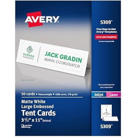 Tent Cards