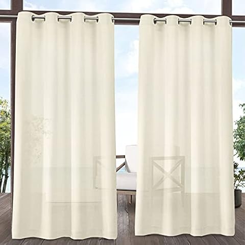 Textured Outdoor Curtains