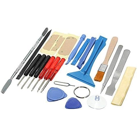 NOVEMS iPhone Screen Opening Tool Kit, 22Pcs Repair Precision Screwdriver  Set Compatible with iPhone, iPad, Cell Phone, PS4, Smart Watch, Computer