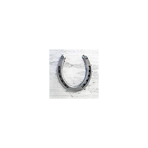 BUPOfromcn Lucky Horseshoe,Horse Shoe Decor Wall,Horse Shoes for Decorations, Medium Horseshoe Durable Cast Iron 5 Holes on Each Side for Indoor or