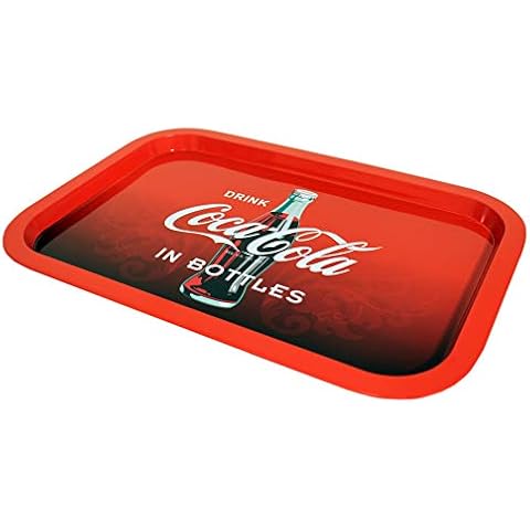 The Tin Box Company Coca Cola Can Bank with Removable Lid, Red,  Model:660227-12