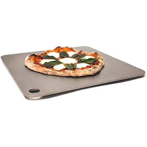 Chef Pomodoro Sicilian Deep Dish Square Pizza Pan, 13.2 x 13.2 inch,  Non-stick Aluminum 