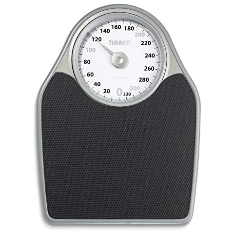 Adamson A24 Scales for Body Weight - Up to 350 LB, Anti-Skid Rubber  Surface, Extra Large Numbers - High Precision Bathroom Scale Analog -  Durable with 20-Year Warranty - New 2021
