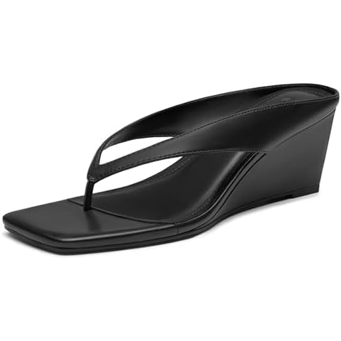 Thong Wedge Sandals for Women