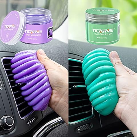 TICARVE Cleaning Gel for Car Detailing Tools Car Cleaning Kit Automotive  Dust Air Vent Interior Detail Detailing Putty Universal Dust Cleaner for  Auto