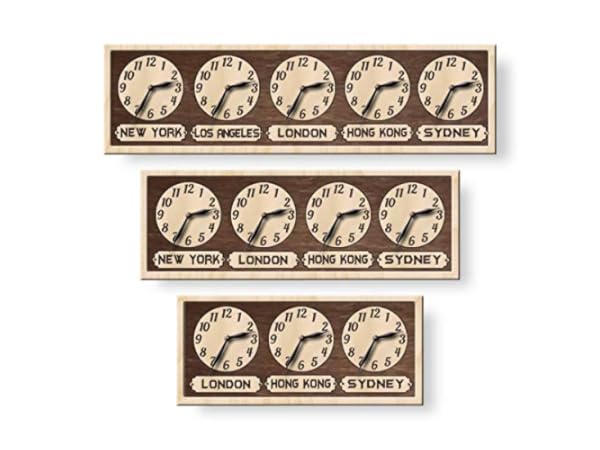 The 10 Best Time Zones Wall Clocks Of 2024 Reviews FindThisBest   514j0pg9FUL.  CR0,0,600,450 