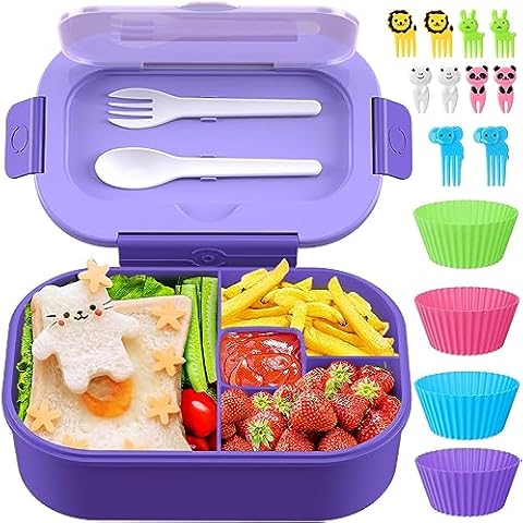  TIME4DEALS Vacuum Insulated Food Jar, Wide Mouth Insulated Containers  Thermos for Hot Food Kids, Leakproof Soup Thermal Lunch Bento Box,  Stainless Steel Keep Food Warm Lunch Container- 13.5oz - Lilac 