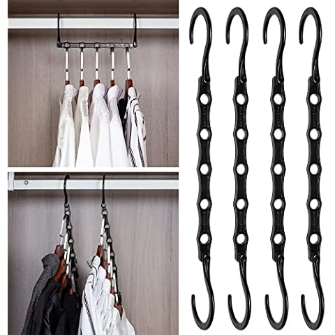 Baby Hangers for Closet - 10 Pack Baby Clothes Hangers,Adjustable Baby &  Kids Hangers for Nursery,Cascading Plastic Childrens Hangers & Infant  Hangers for Closet- Space Saving 