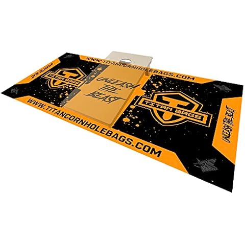 Titan Bags Custom Cornhole Boards - Premium Cornhole Board - for Outdoor Games for Adults and Family - Cornhole Board with Tournament-Grade Specs