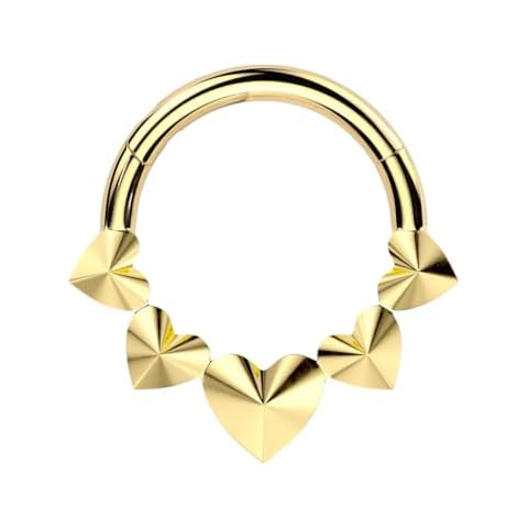 Titanium Body Piercing Rings for Men