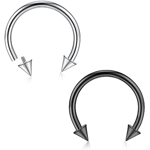 Titanium Body Piercing Rings for Men