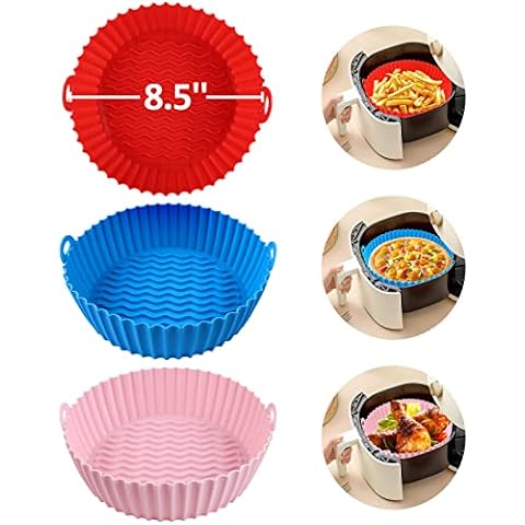$9.99 2pack Large Silicone Air Fryer Liners Cake Molds on  Barga