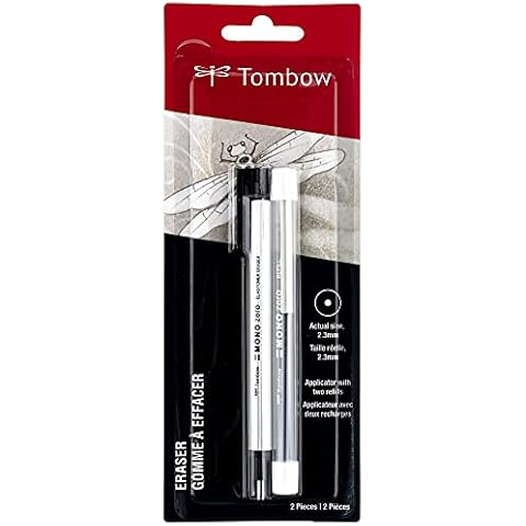 Mr. Pen- Retractable Mechanical Eraser Pen, Pack of 6, Pastel Colors,  Pencil Eraser, Eraser for Pencils