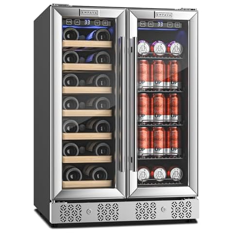 Touch Control Beverage Refrigerators