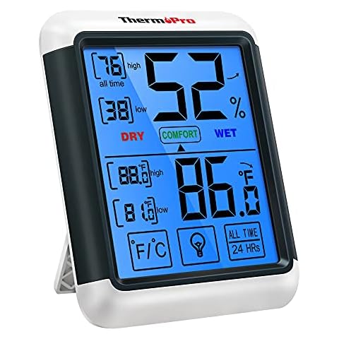 Touch Screen Indoor Thermometers
