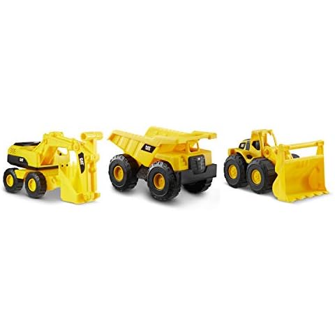 Toy Figure Construction Vehicles