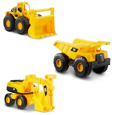 Toy Figure Construction Vehicles
