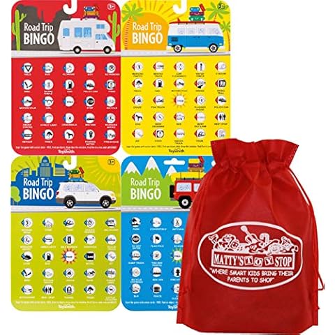  WELL BALANCED Car Bingo - Travel Bingo - Road Trip Bingo - Road  Trip Must-Haves and Activities for Kids Ages 3-8: Car Games - Engaging Car  Activities for Kids, Road Trip